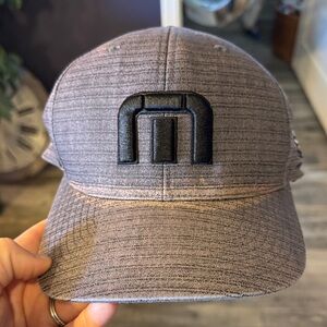 Travis Mathew Anaheim Ducks Brown Hat with Black Logo
